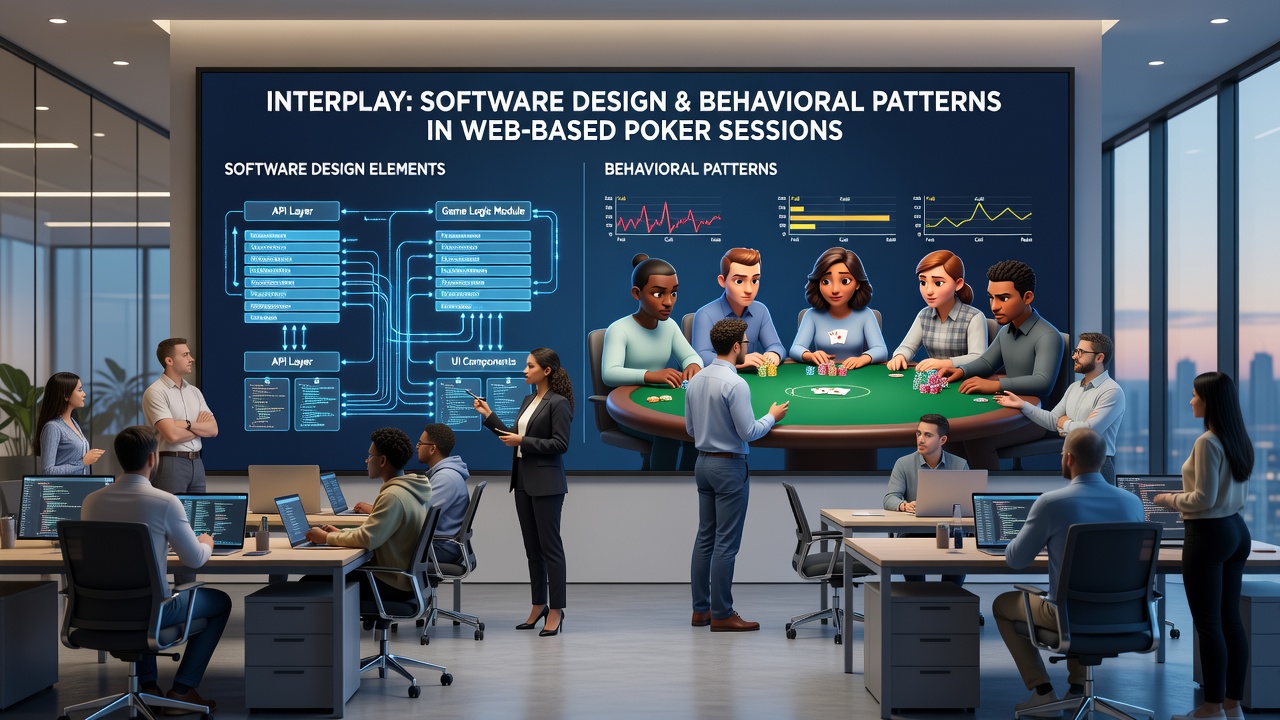 Close-up view of poker software dashboard highlighting behavioral tracking features and notification settings